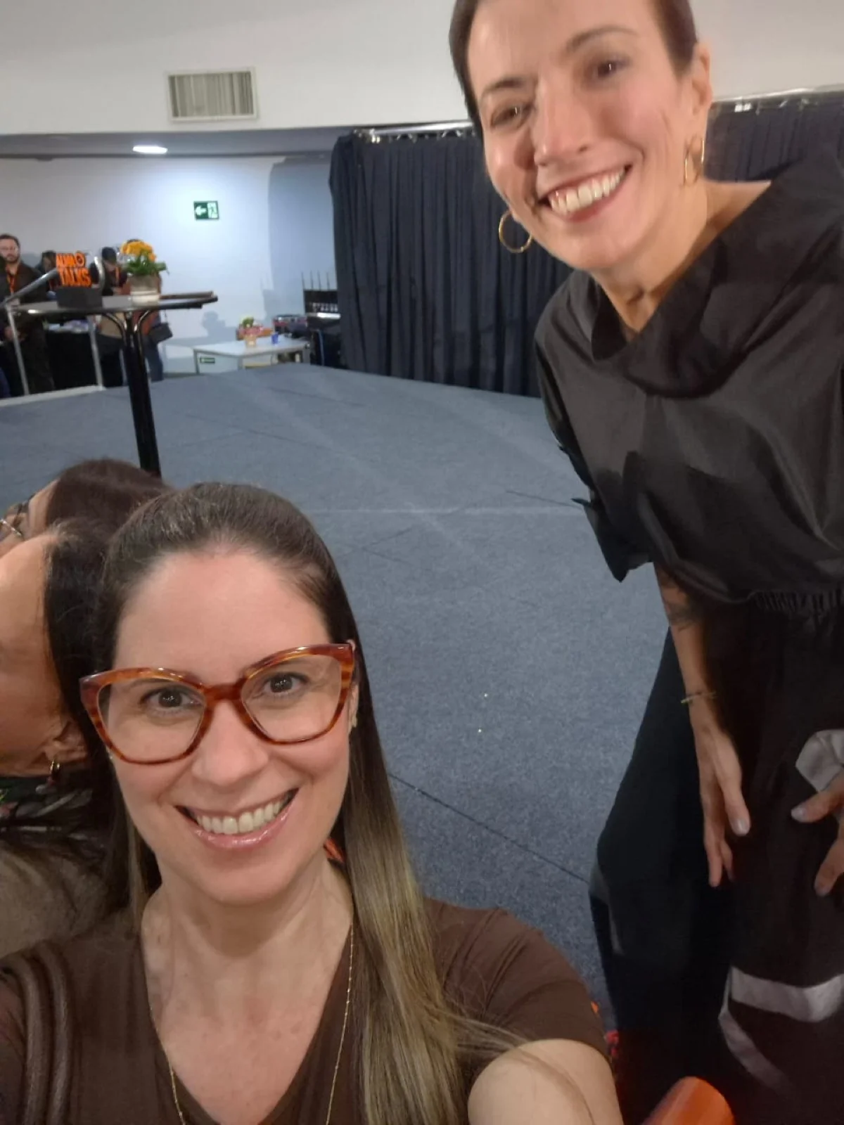 Dra. Lúcia em um evento