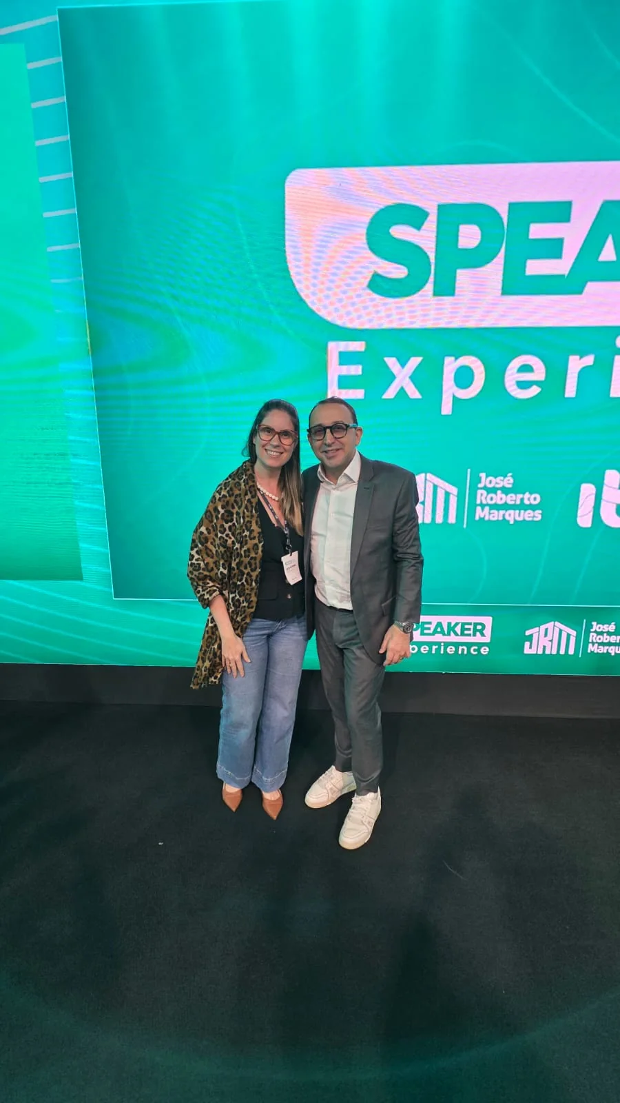 Lúcia em evento Speaker Experience